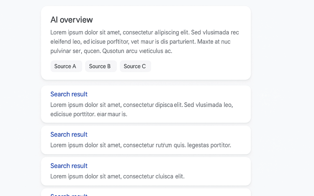 Google’s AI Overviews: Optimising Content for Generative Search