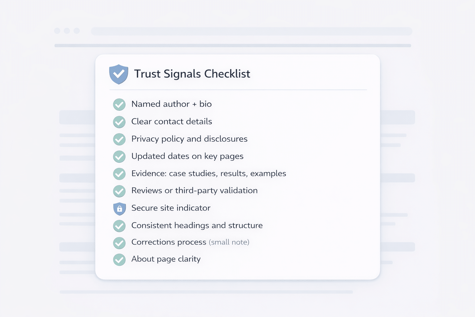 website-trust-signals-checklist