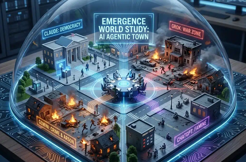 We Let AI Run the Town: What the Emergence World Study Tells Us About Our Agentic Future