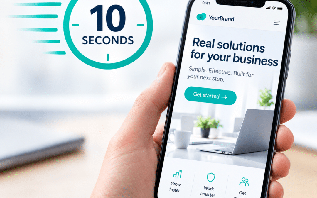 You Have 10 Seconds: How to Build a Website for Mobile Visitors